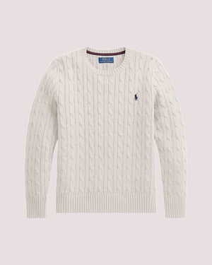 Maglia in cotone a trecce 323702674 /24 POLO RALPH LAUREN 