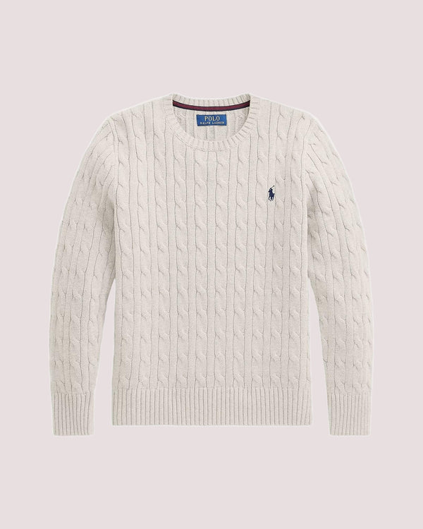 Maglia in cotone a trecce 323702674 /24 POLO RALPH LAUREN 