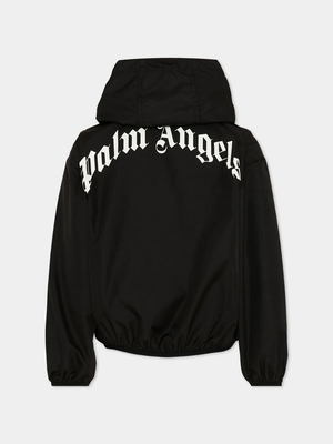 Giubbotto con logo PBEB004S26FAB001 /110 PALM ANGELS 