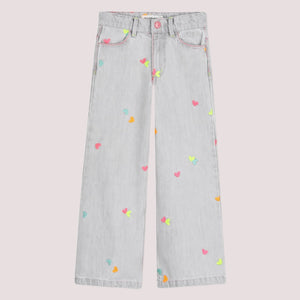 Pantalone in denim U21876 /Z20 BILLIEBLUSH 