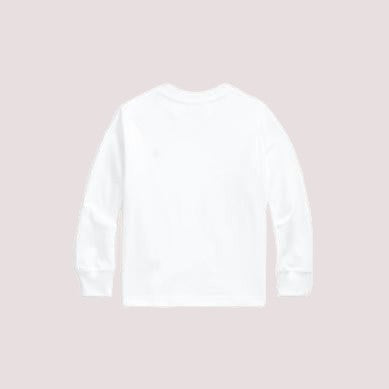 T-shirt a maniche lunghe in jersey di cotone 322843804 /4 POLO RALPH LAUREN 