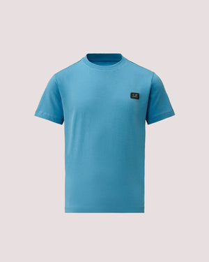 U16 cotton jersey 30/1 short sleeve logo patch t-shirt CMM00S LAA17 /41100 C.P.COMPANY 
