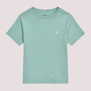 T-shirt in jersey di cotone con scollo a girocollo 323832904 /506 POLO RALPH LAUREN 