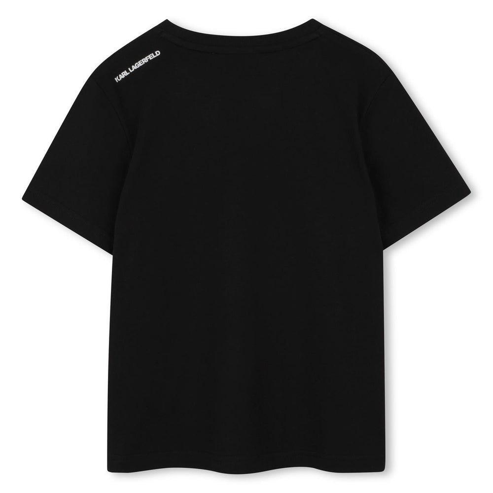 T-shirt con stampa Z31095 /09B KARL LAGERFELD 