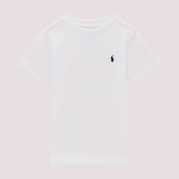 T-shirt in jersey di cotone con scollo a girocollo 322832904 /035 POLO RALPH LAUREN 