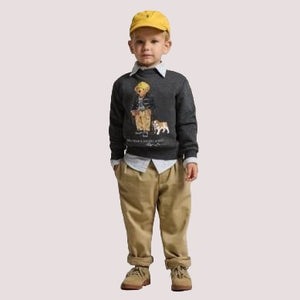 Felpa in pile melange polo bear 322979490 /1 POLO RALPH LAUREN 