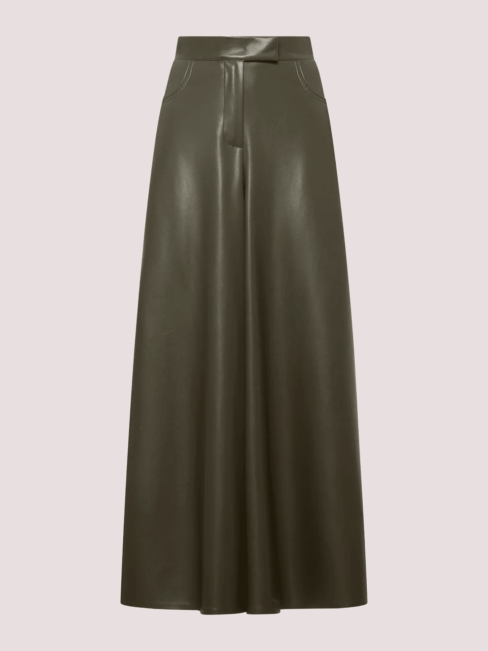 Pantagonna gamba ampia in ecopelle vegana A25CPPG00101 /V0164 SIMONA CORSELLINI 