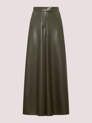 Pantagonna gamba ampia in ecopelle vegana A25CPPG00101 /V0164 SIMONA CORSELLINI 