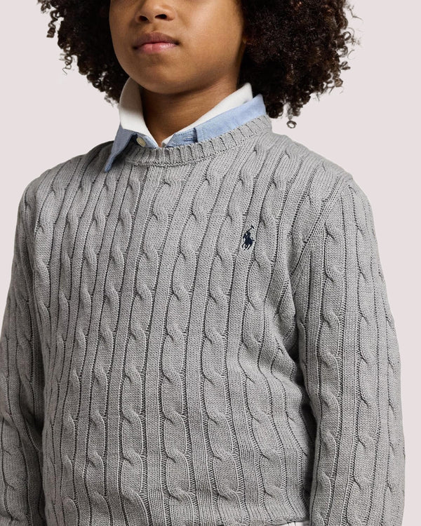 Maglia in cotone a trecce 323702674 /41 POLO RALPH LAUREN 