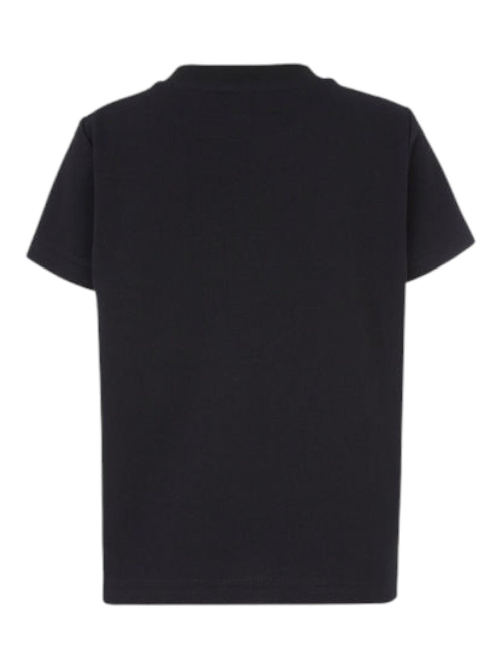T-shirt bambino blu navy con logo tono su tono