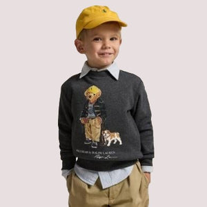 Felpa in pile melange polo bear 322979490 /1 POLO RALPH LAUREN 