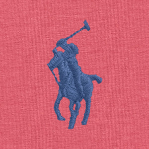 T-shirt in jersey di cotone con scollo a girocollo 323832904 /512 POLO RALPH LAUREN 
