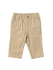 Pantaloni corti bambino beige con vita elasticizzata