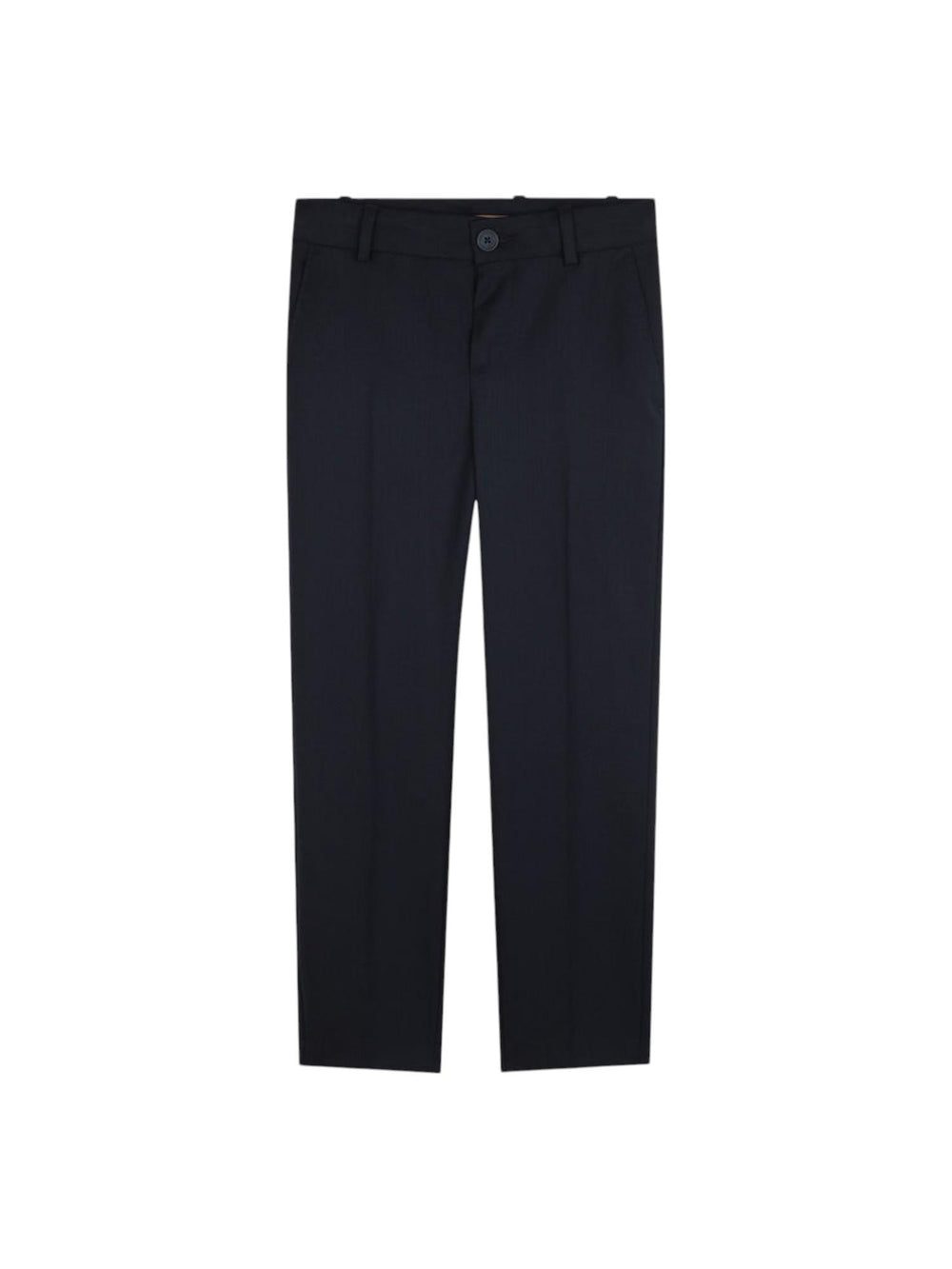 Pantalone da cerimonia bambino blu elettrico con taglio classico