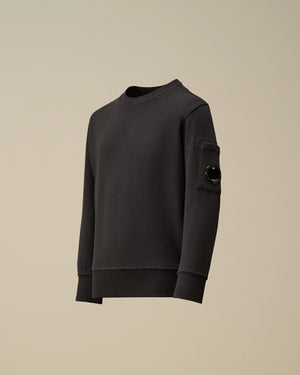 U16 diagonal fleece crewneck lens sweatshirt CNF00X LCA69 /40214 C.P.COMPANY 