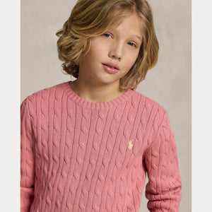 Maglione in cotone a trecce 323702674 /506 POLO RALPH LAUREN 
