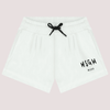 Shorts in felpa con logo stampato