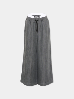Pantalone a gamba larga S6MSJUPA038 /102 MSGM KIDS 