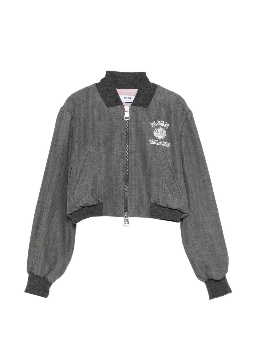 Giubbino con logo stampato S6MSJGBO309 /102 MSGM KIDS 
