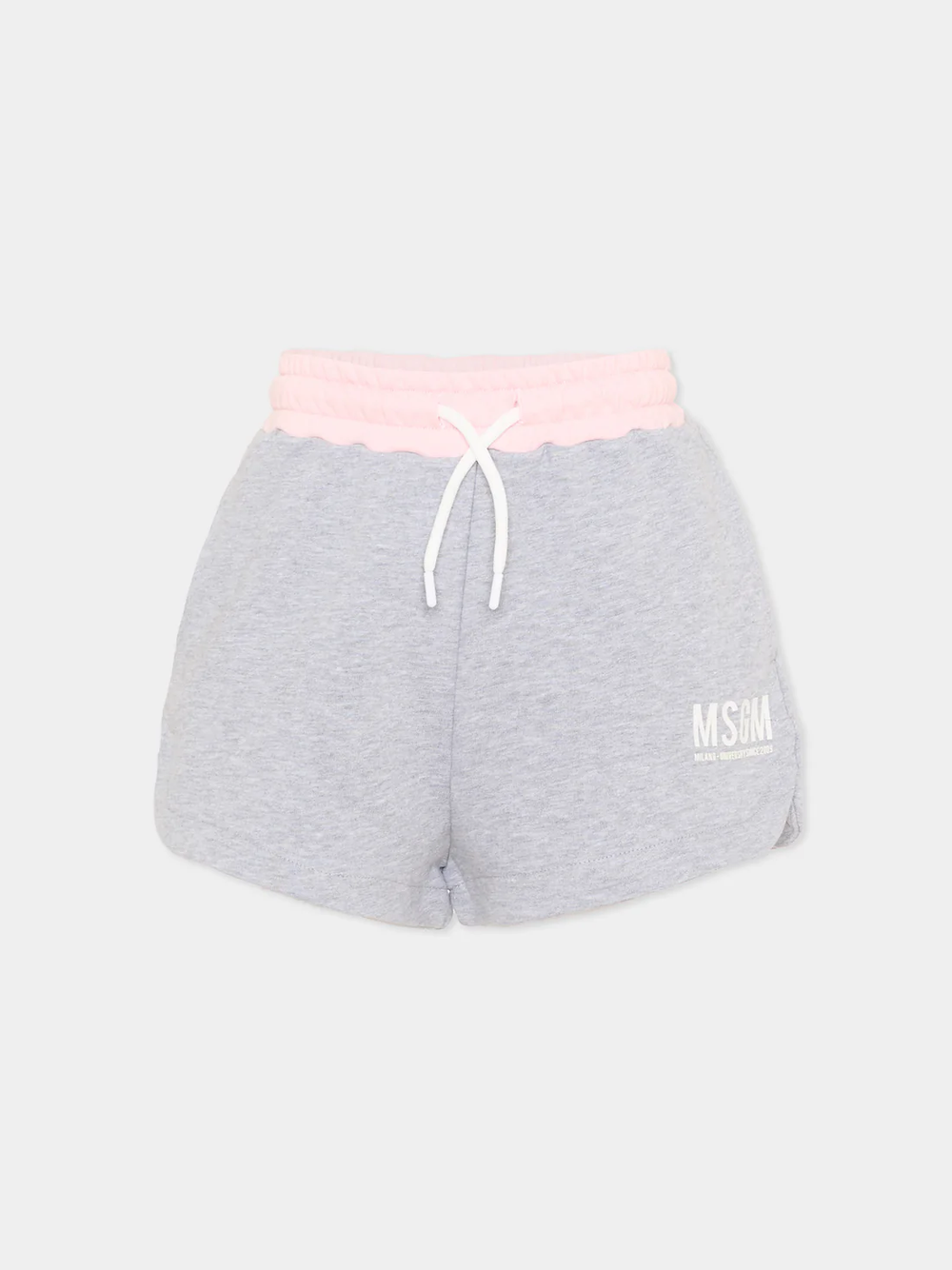 Shorts in felpa con logo stampato S6MSJGSH021 /271/02 MSGM KIDS 