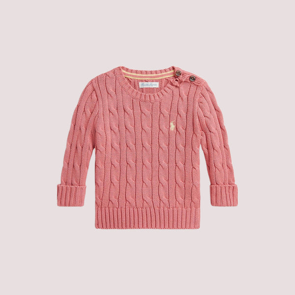 Maglione in cotone a trecce 320702674 /501 POLO RALPH LAUREN 