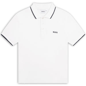 Polo con logo stampato J25P26 /10P BOSS 