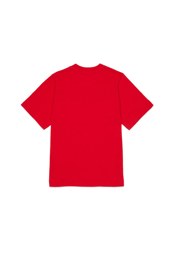 T-shirt con logo stampato sul petto DQ3164 D0015 /DQ401 DSQUARED2 JUNIOR 
