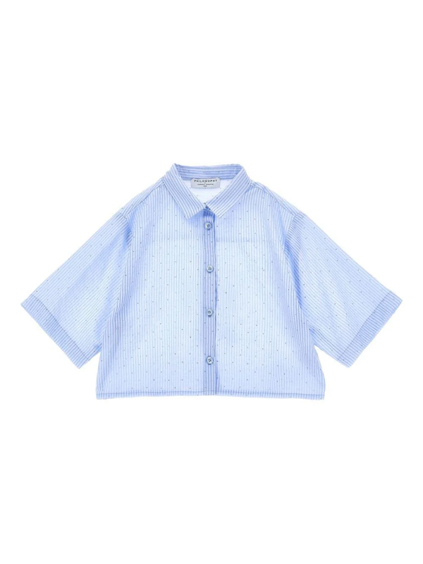 Camicia a righe I1G313 7316 /58 PHILOSOPHY KIDS 