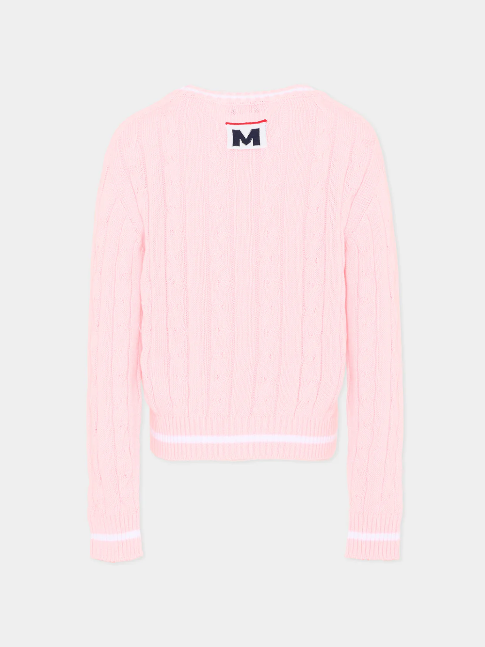 Maglione a trecce S6MSJUJP286 /MS076 MSGM KIDS 