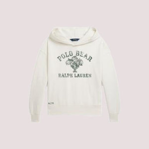 Felpa con cappuccio in pile polo bear 313979040 /1 RALPH LAUREN 