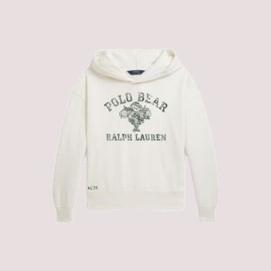 Felpa con cappuccio in pile polo bear 313979040 /1 RALPH LAUREN 