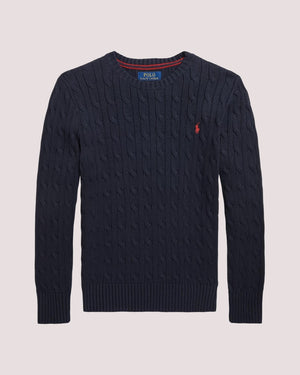 Maglia in cotone a trecce 323702674 /60 POLO RALPH LAUREN 