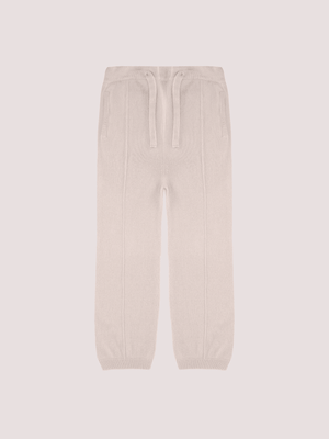 Pantaloni comfy in lana e cashmere F5LKJUKT040 /13 LANEUS KIDS 