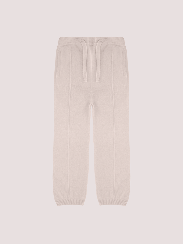 Pantaloni comfy in lana e cashmere F5LKJUKT040 /13 LANEUS KIDS 
