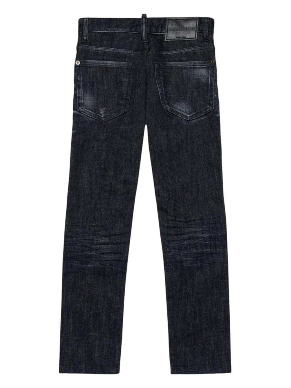 Jeans bambino denim nero slavato