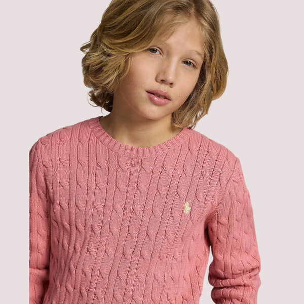 Maglione in cotone a trecce 323702674 /506 POLO RALPH LAUREN 