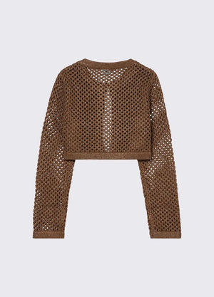 Cardigan in rete GA6099 MA76R /X0752 LIU JO 