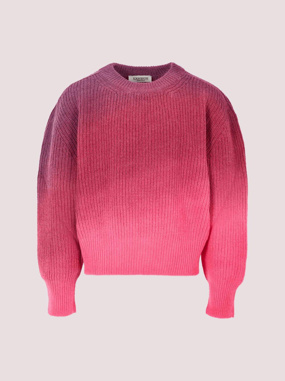 Maglione multicolor per bambina con patch F5LKJGJP110 /247 LANEUS KIDS 