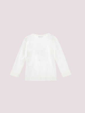 T-shirt, bambina, logata.<BR/> 19F612 6003 /0001 MONNALISA 