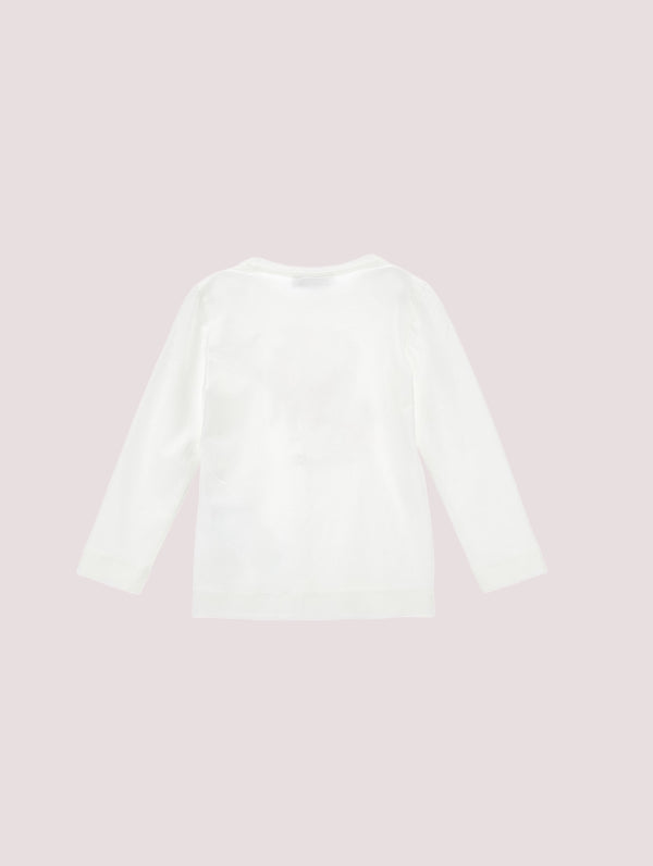 T-shirt, bambina, logata.<BR/> 19F612 6003 /0001 MONNALISA 