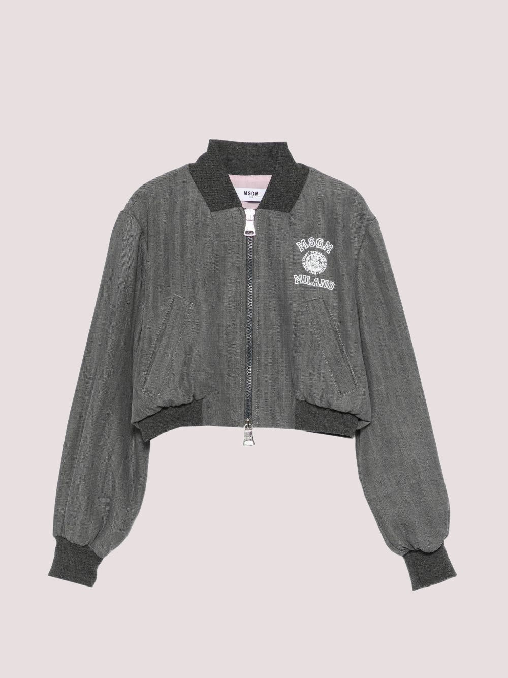 Giubbino con logo stampato S6MSJGBO309 /102 MSGM KIDS 
