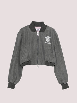Giubbino con logo stampato S6MSJGBO309 /102 MSGM KIDS 
