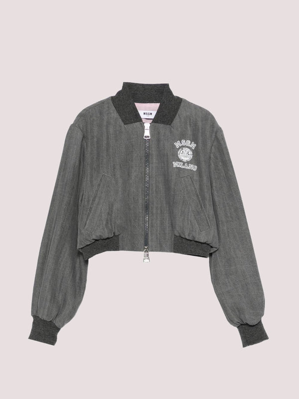 Giubbino con logo stampato S6MSJGBO309 /102 MSGM KIDS 
