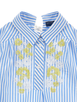 Camicia con ricami Z1G300 7168 /9958 ERMANNO SCERVINO KIDS 