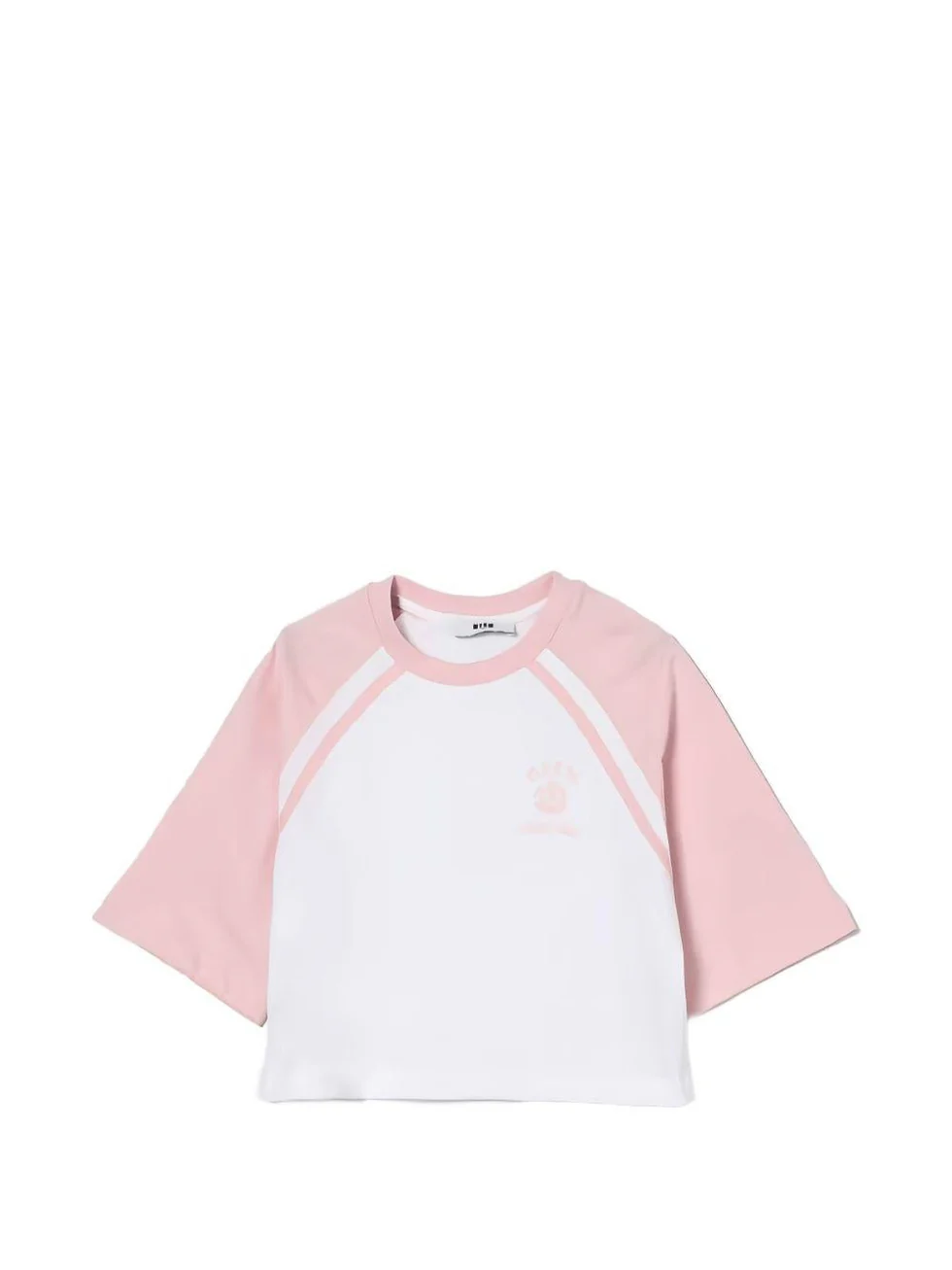 T-shirt con logo stampato S6MSJGTH024 /001/78 MSGM KIDS 