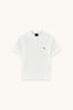 T-shirt con logo ricamato