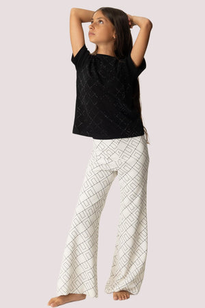 T-shirt con strass EFTS248 0 JE006 /N000 ELISABETTA FRANCHI La Mia Bambina 