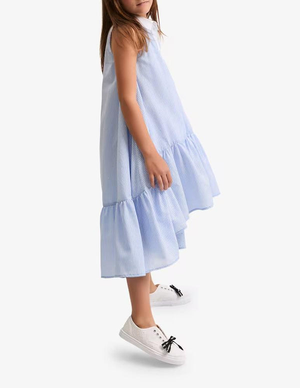 Abito a righe  con decorazione a strass I1G912 7316 /58 PHILOSOPHY KIDS 