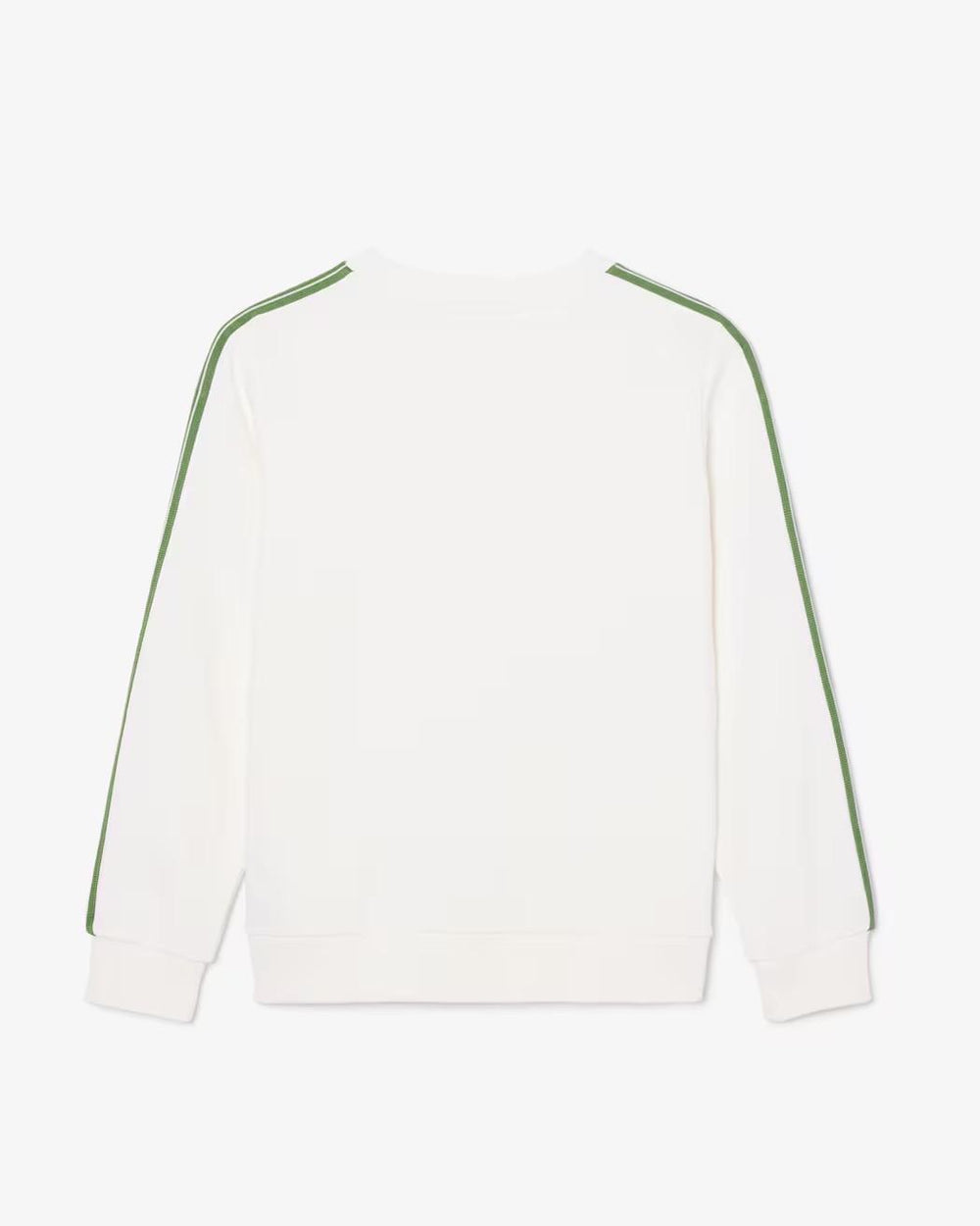 Felpa in cotone a righe con logo 847578 /70V LACOSTE 
