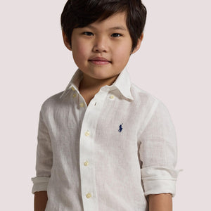 Camicia di lino 322967600 /003 POLO RALPH LAUREN 